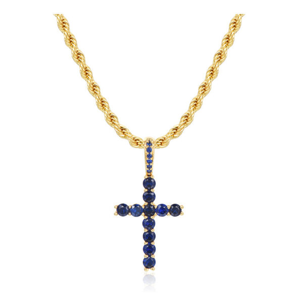 Sexy Cross Pendant Necklace - Women's 925 Sterling Silver Infinity Fashion - Image 8
