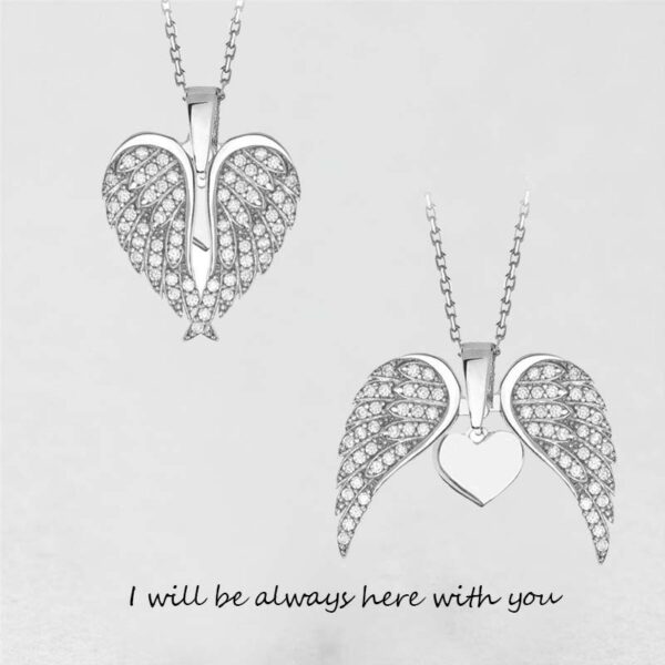 Sexy Angel Wings Pendant - Women's Heart Shape Fashion Necklace - Image 8