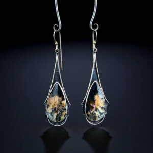 Sexy Vintage Water Drop Earrings - Women's Multicolor Resin Boho Fashion Jewelry