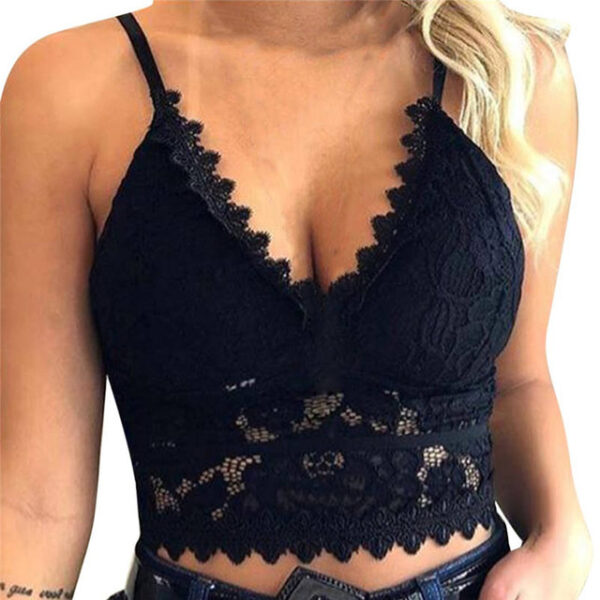 Sexy Lace Bralette for Women Hot Lingerie Set with Matching Panty - Image 4