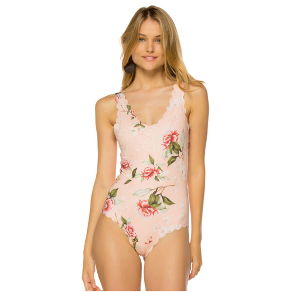 Printed One-Piece Swimsuit New Bikini Ladies Swimwear - Image 3