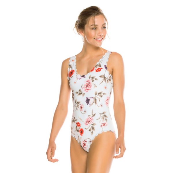 Printed One-Piece Swimsuit New Bikini Ladies Swimwear - Image 7
