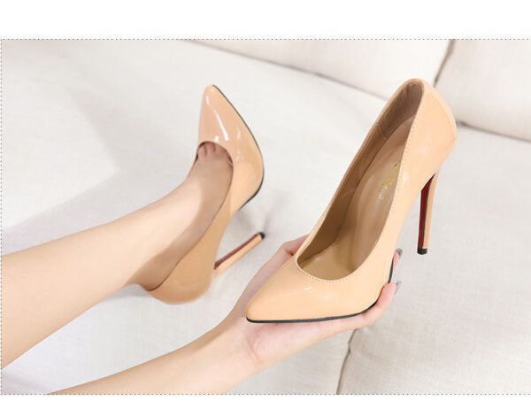 Elegant 12cm Stiletto Pumps - Sexy Women's Spring Autumn High Heel Shoes - Image 5