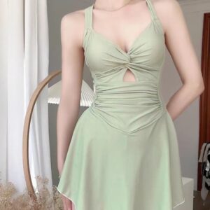 Boxer Swimsuit for Women Holiday Beachwear