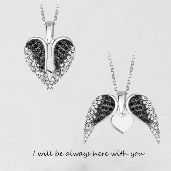 Sexy Angel Wings Pendant - Women's Heart Shape Fashion Necklace - Image 6
