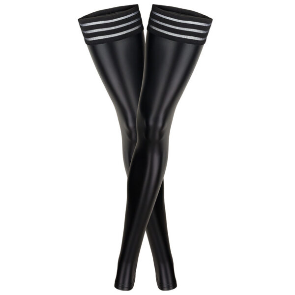 Fashion Uniform Patent Leather Stockings Simple Style - Image 5