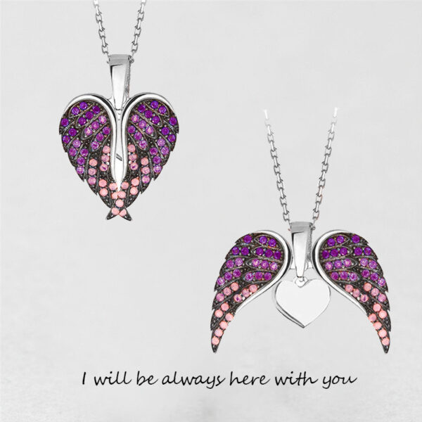 Sexy Angel Wings Pendant - Women's Heart Shape Fashion Necklace - Image 10