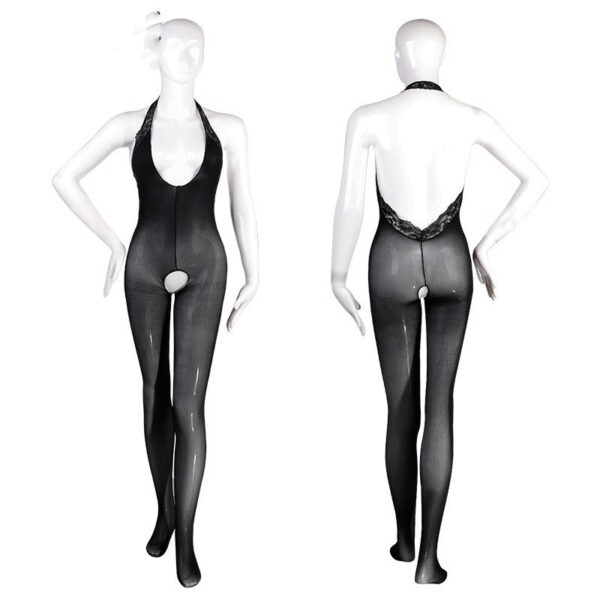Ladies Sexy Lingerie One-piece Stockings Bag Hip Skirt Crotch Panty - Image 9