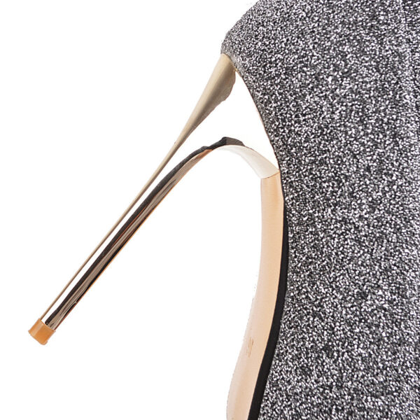 Sexy Leopard Print Over-the-Knee Boots - Plus Size Women's Ultra High Heel Shoes - Image 2