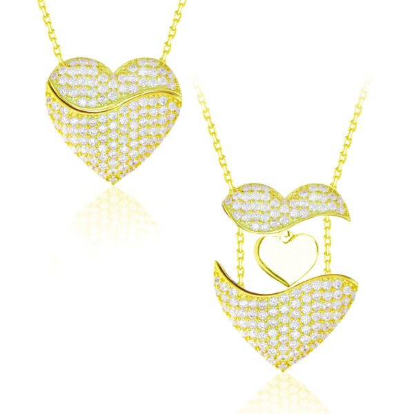 Sexy Angel Wings Pendant - Women's Heart Shape Fashion Necklace - Image 7