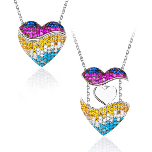 Sexy Angel Wings Pendant - Women's Heart Shape Fashion Necklace - Image 5