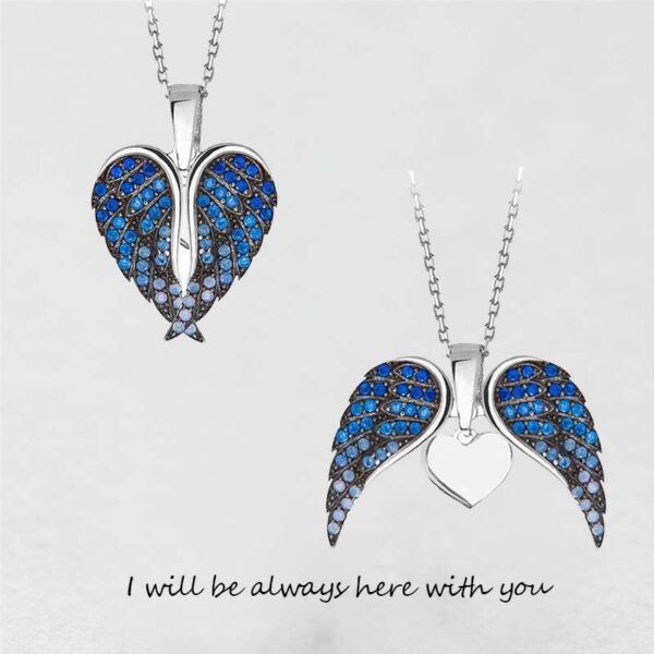 Sexy Angel Wings Pendant - Women's Heart Shape Fashion Necklace - Image 3