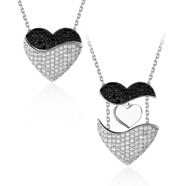 Sexy Angel Wings Pendant - Women's Heart Shape Fashion Necklace - Image 2