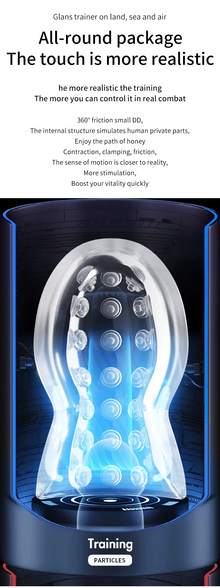 Automatic Pulsing Male Masturbator Electric Training Cup Adult Sex Toy for Men - Image 7