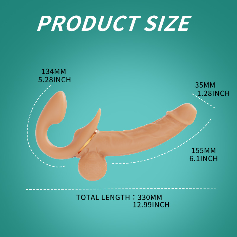 Lesbian Couple Electric Strong Vibrating Telescopic Female Masturbation Adult Sex Toy - Image 9