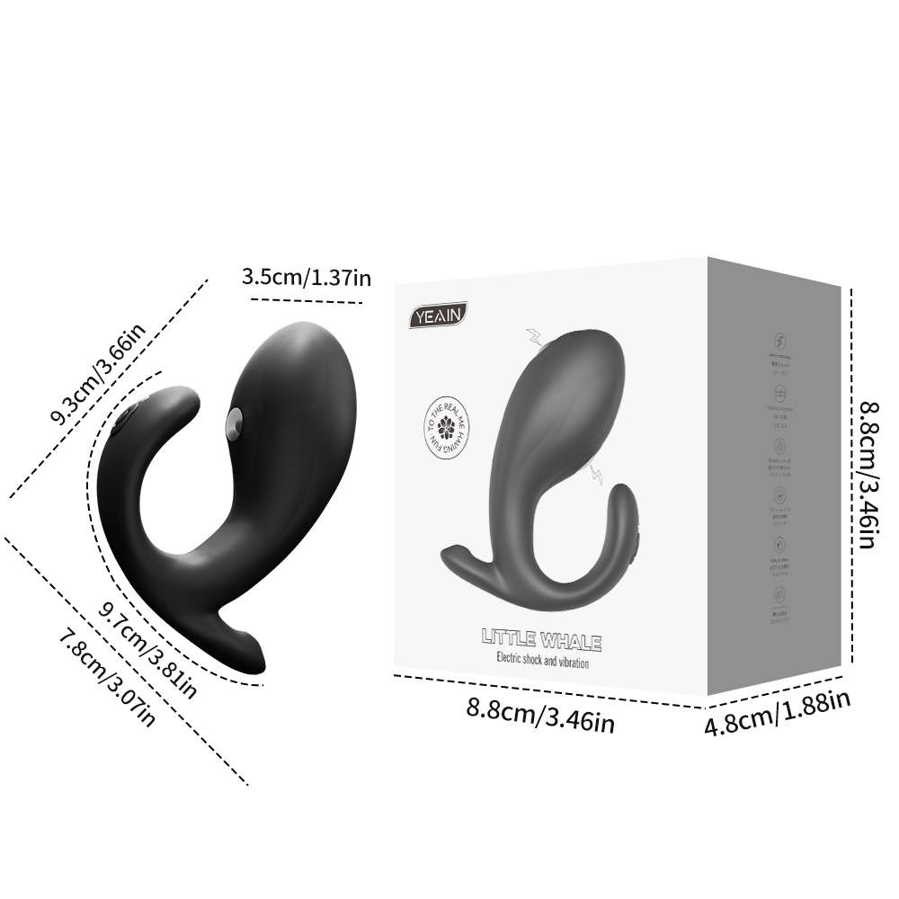 Powerful Wearable Anal Butt Plug Vibrator 12 Vibration Modes Electric Stimulation Wireless Remote Sex Toy for Men Women - Image 7