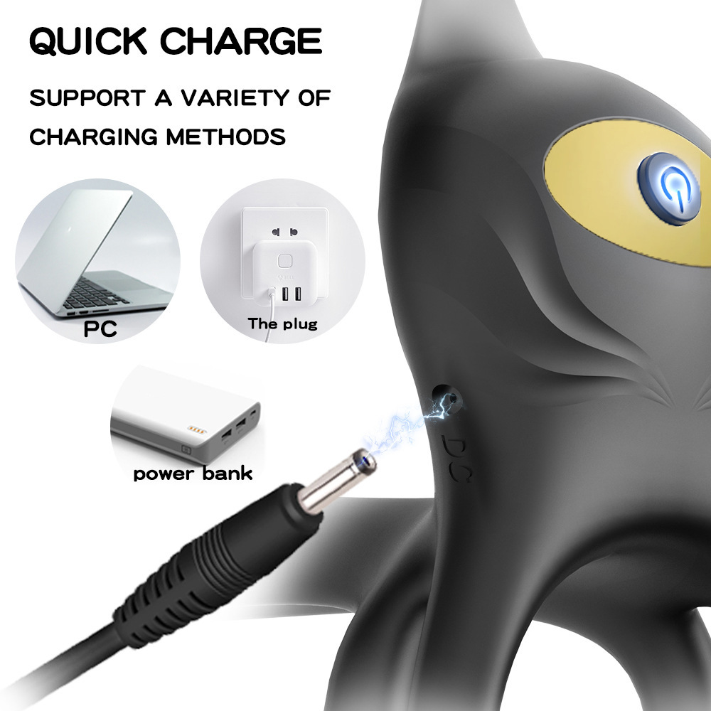 Remote Control Vibrating Cock Ring Dual Motor Delay Ring Unisex Couple Adult Sex Toy - Image 9