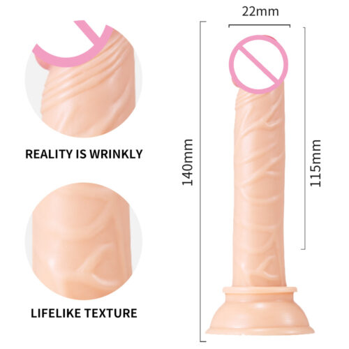 Soft Silicone Dildo - Women's Body-Safe Female Masturbation Toy